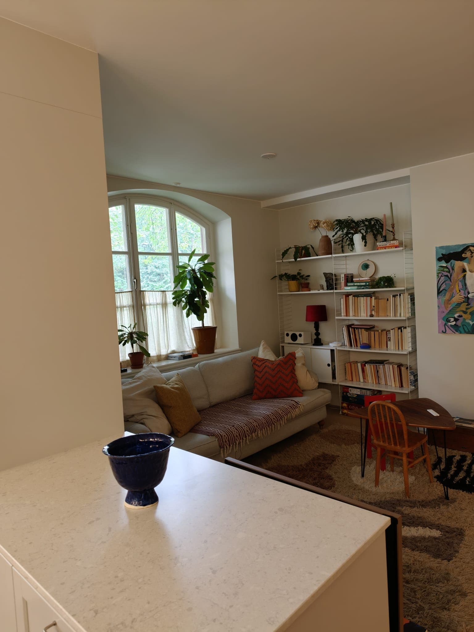 Rent vardagsrum efter OIC:s service